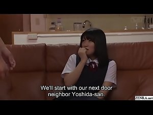 Subtitled insane Japanese mother CFNM party for...