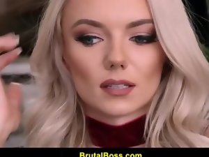Molly Mae tight teen pussy stretched