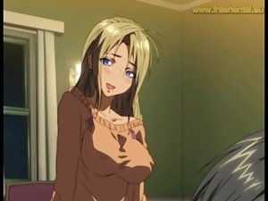 Hentai - a Young Boy Makes Love with a Mature