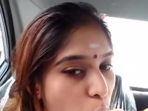 Indian girl sucking icecream like cock