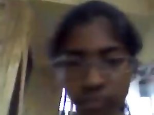 Desi Tamil South Indian Chennai Nerd student Boobs Pussy
